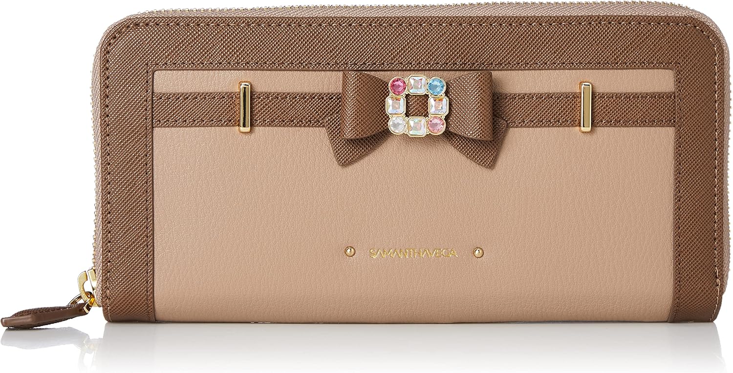 Amazon | [サマンサベガ] 財布 カラフルストーン長財布 レディース